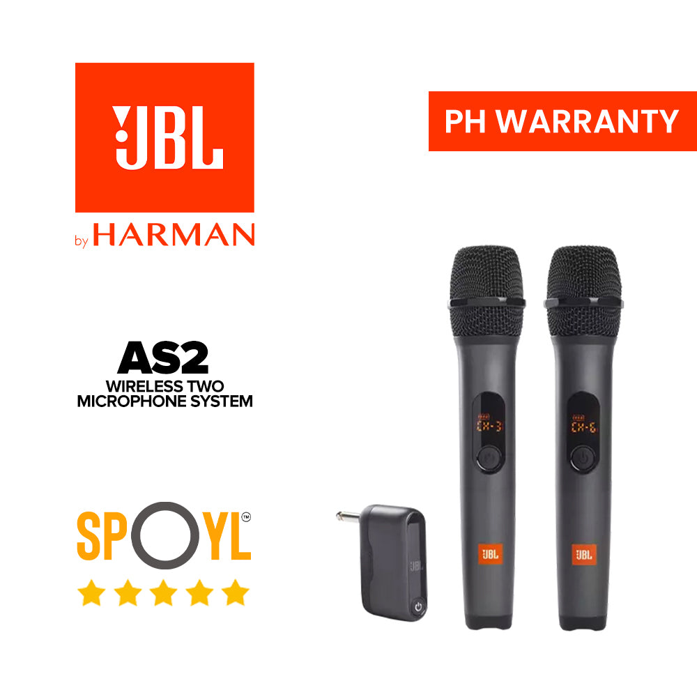 JBL Wireless Microphone Set Wireless Two Microphone System – Spoyl