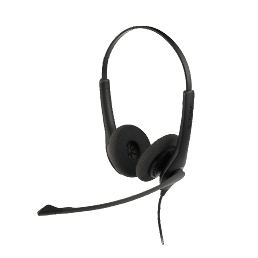 Jabra Biz 1100 Duo USB Noise Cancelling Headset