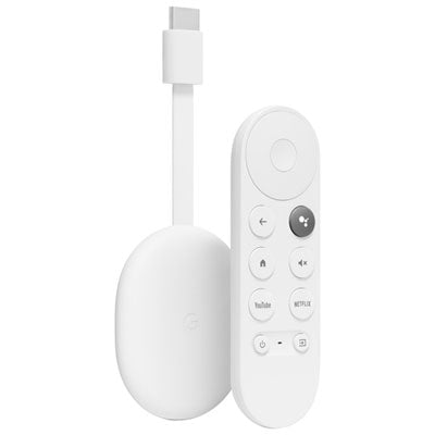 Google Chromecast 4K With Google TV (Snow)