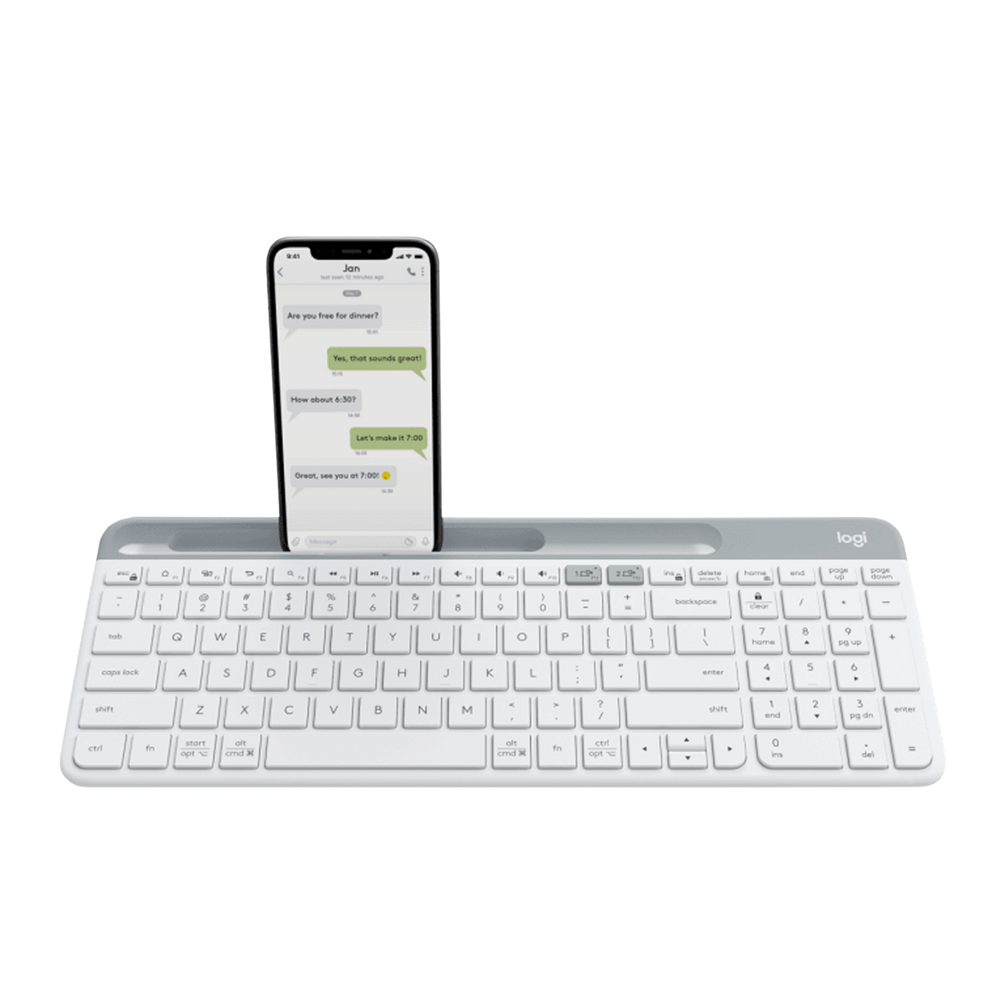 K580 Slim Multi-Device Wireless Keyboard