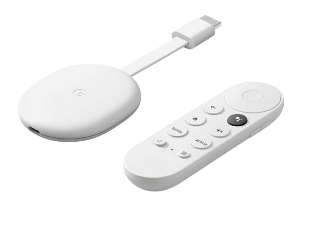 Google Chromecast HD With Google TV (Snow)