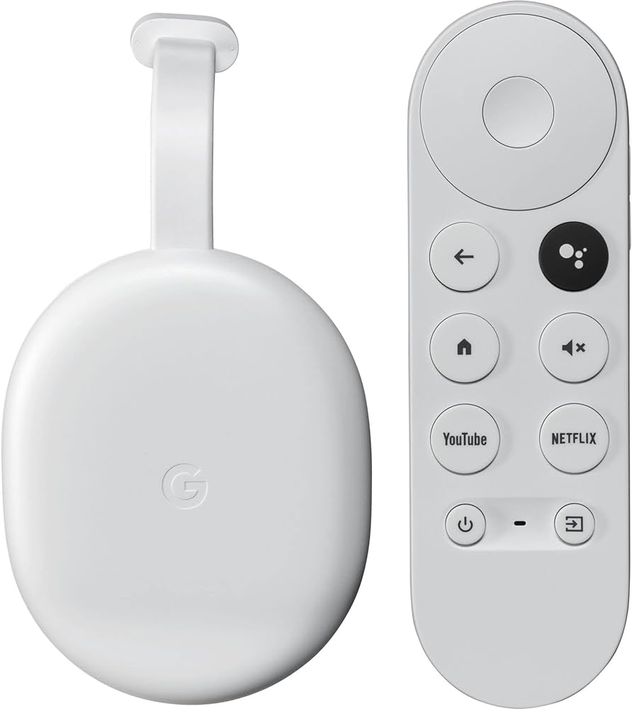 Google Chromecast HD With Google TV (Snow)