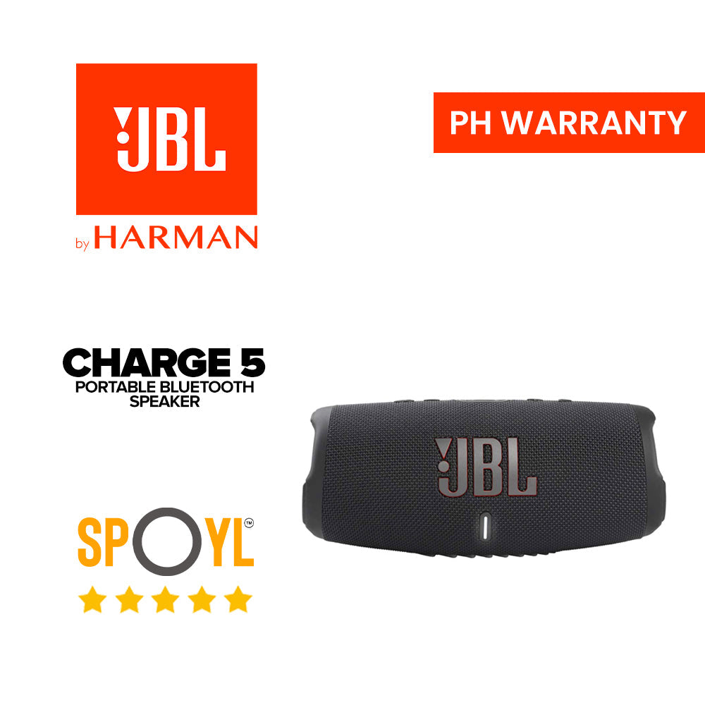 JBL Charge 5 Portable Waterproof Speaker with Powerbank