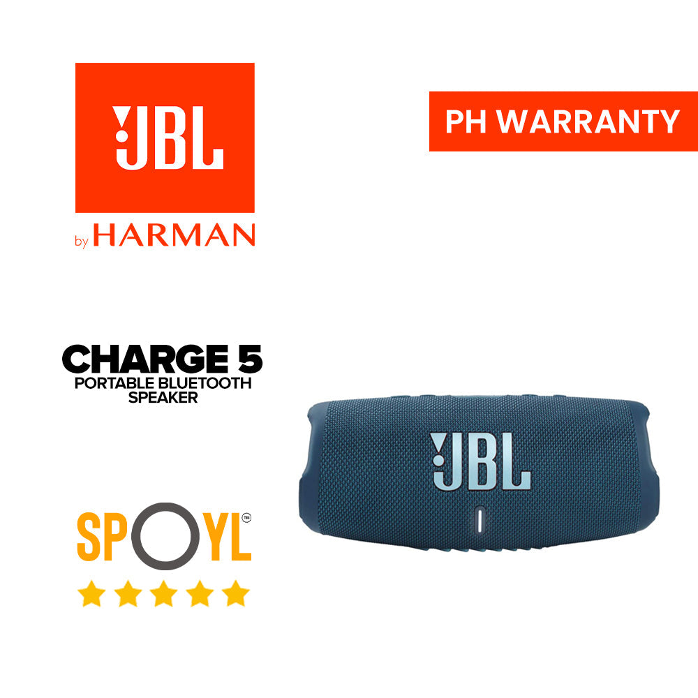 JBL Charge 5 Portable Waterproof Speaker with Powerbank