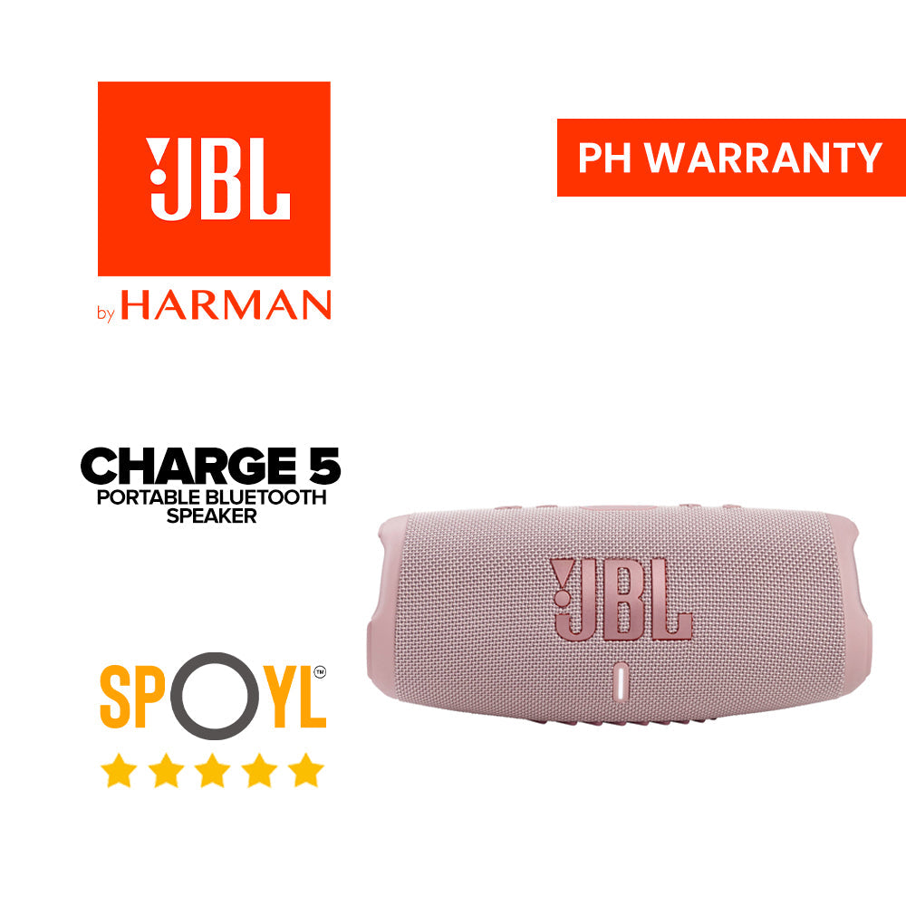 JBL Charge 5 Portable Waterproof Speaker with Powerbank