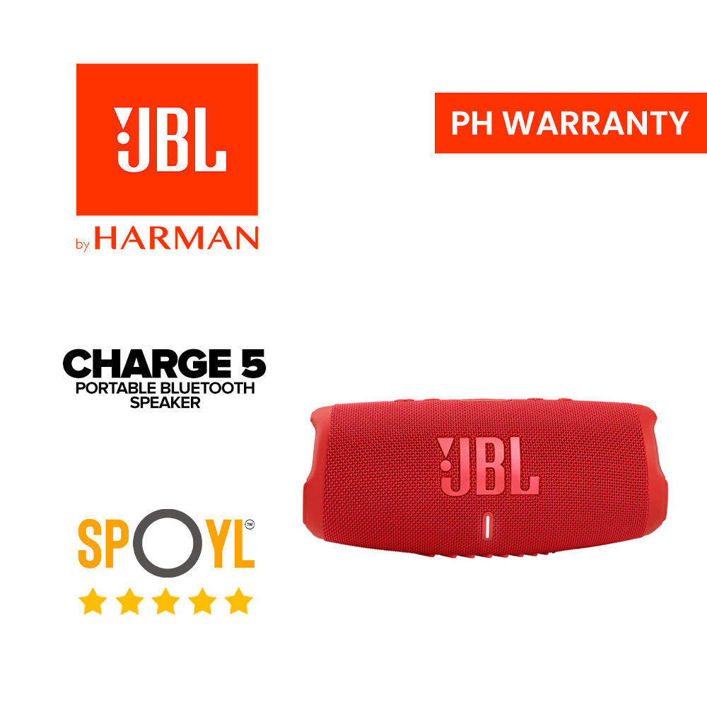 JBL Charge 5 Portable Waterproof Speaker with Powerbank