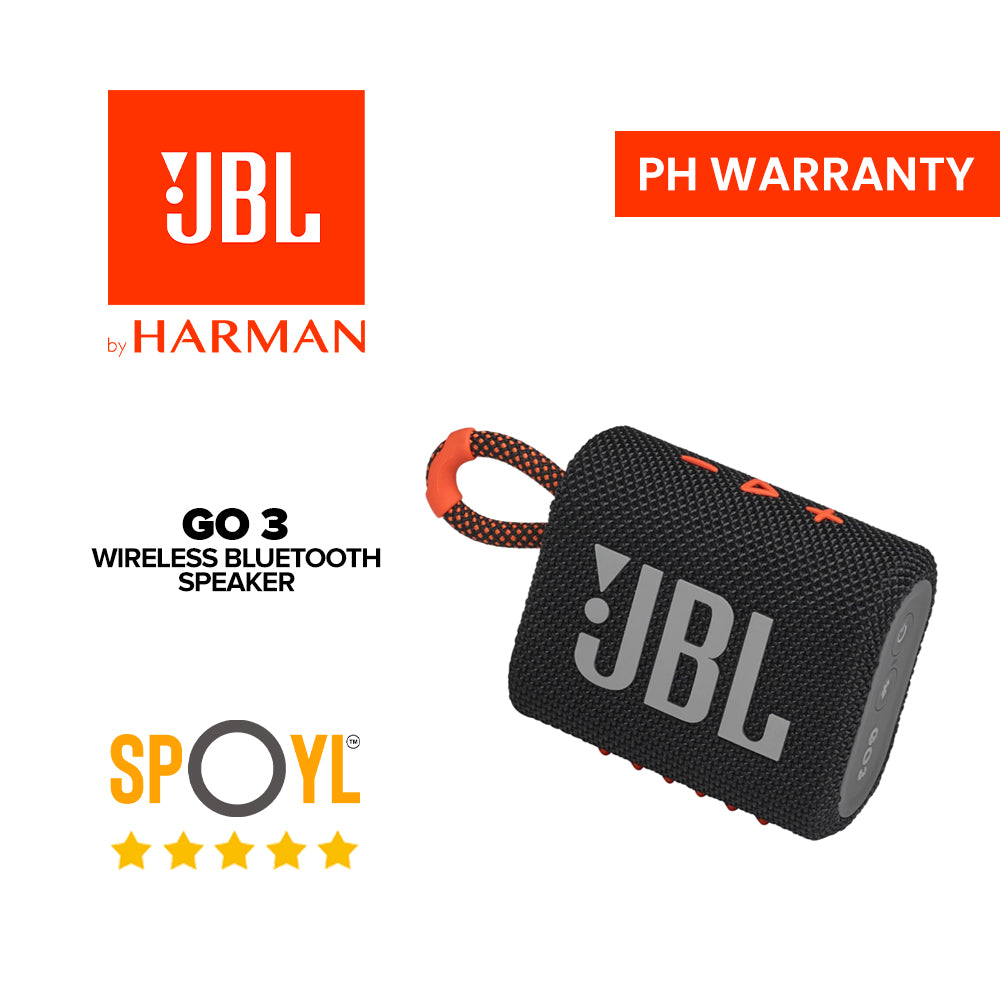 JBL GO 3 Portable Waterproof Speaker