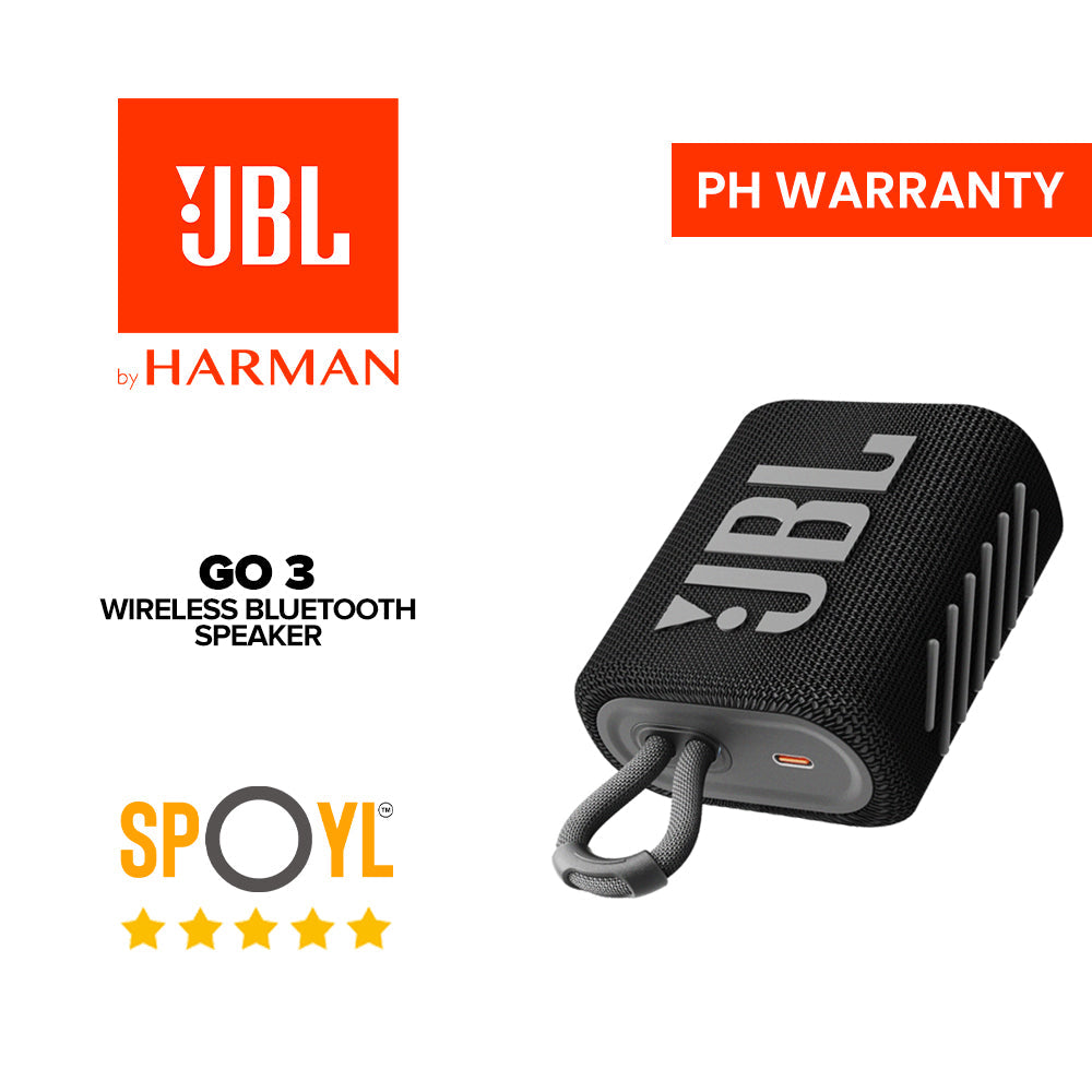 JBL GO 3 Portable Waterproof Speaker