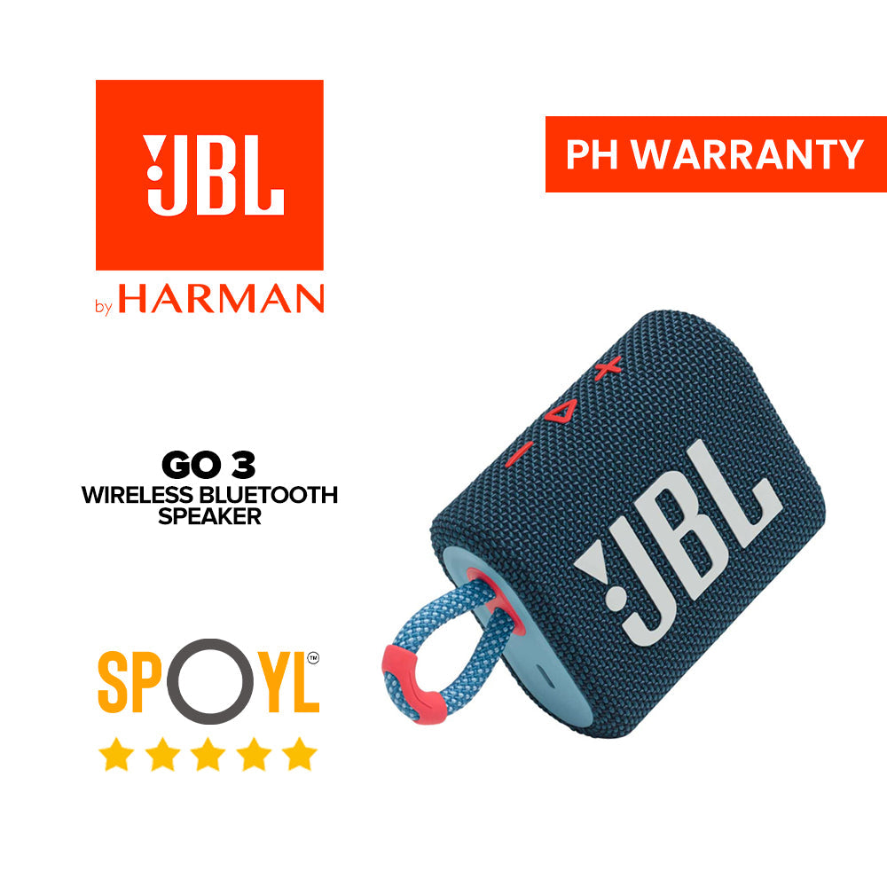 JBL GO 3 Portable Waterproof Speaker