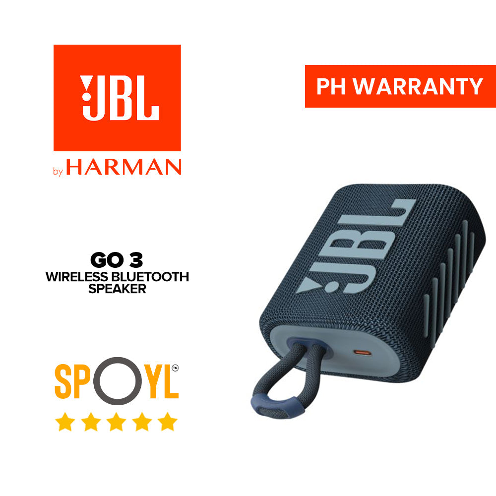 JBL GO 3 Portable Waterproof Speaker