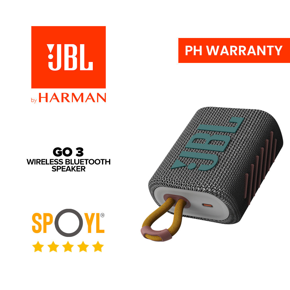 JBL GO 3 Portable Waterproof Speaker