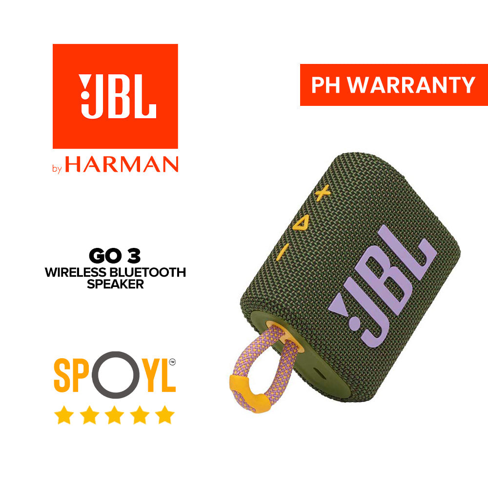 JBL GO 3 Portable Waterproof Speaker