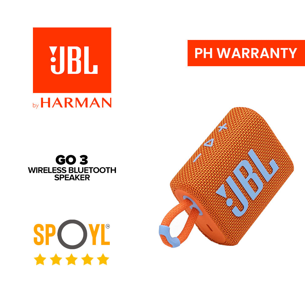 JBL GO 3 Portable Waterproof Speaker