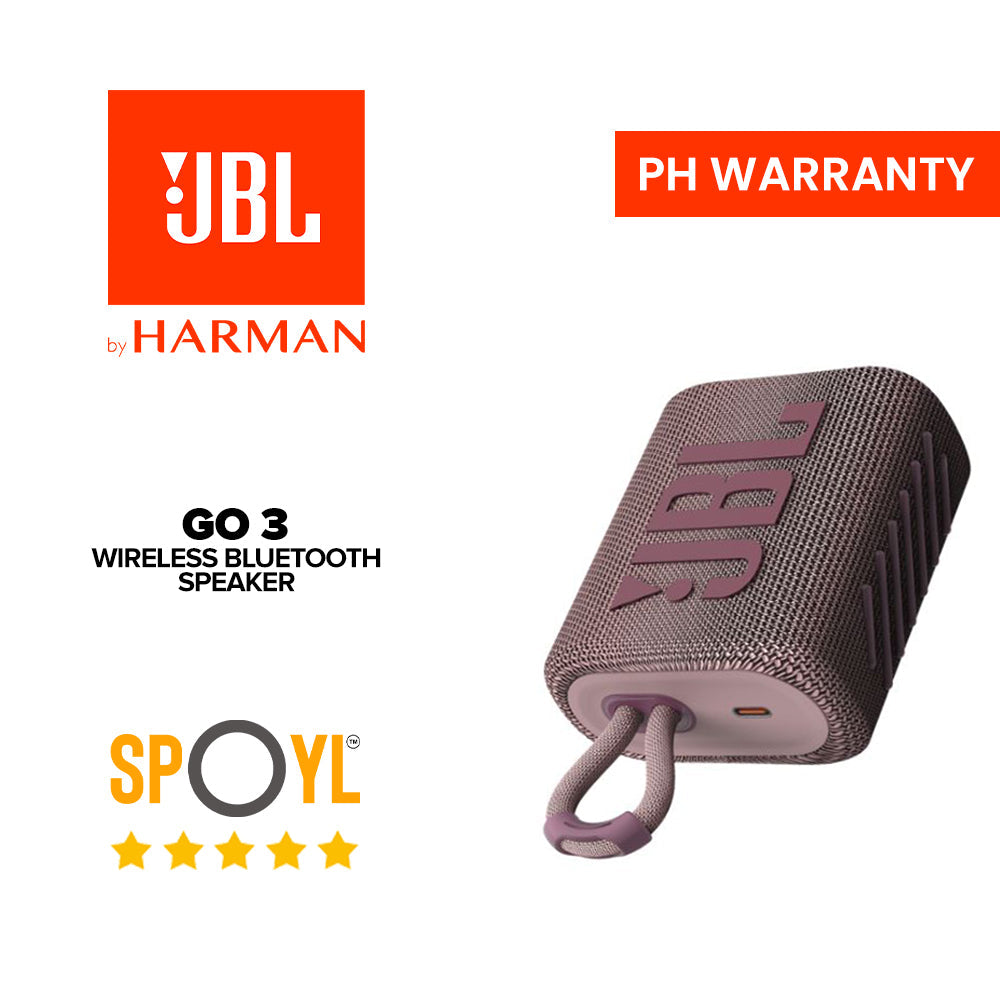 JBL GO 3 Portable Waterproof Speaker