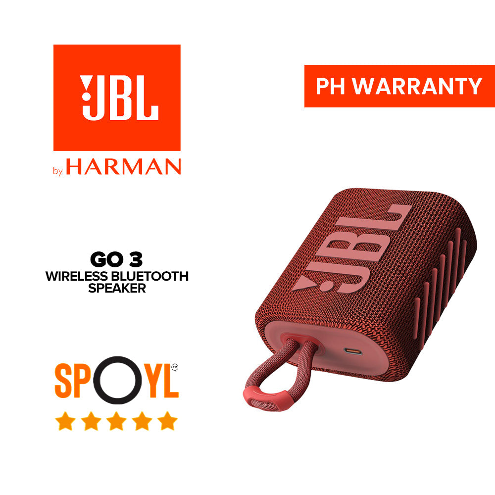 JBL GO 3 Portable Waterproof Speaker