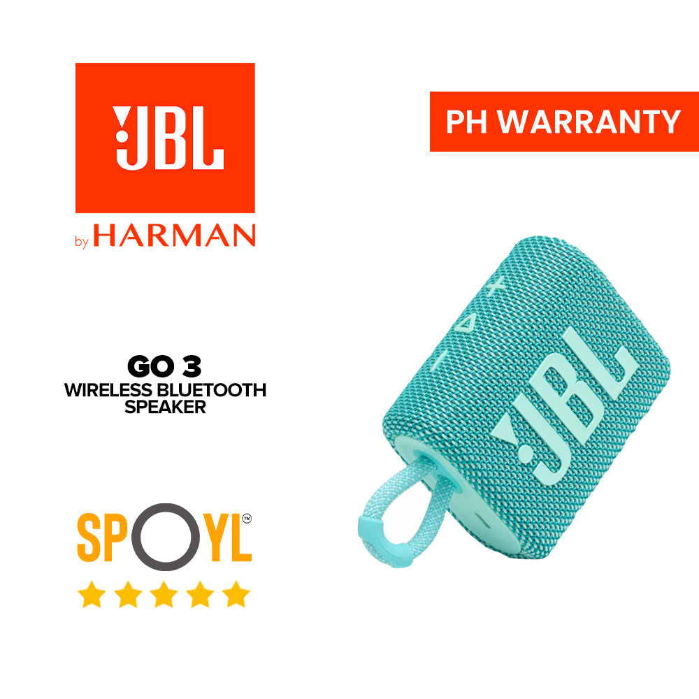 JBL GO 3 Portable Waterproof Speaker