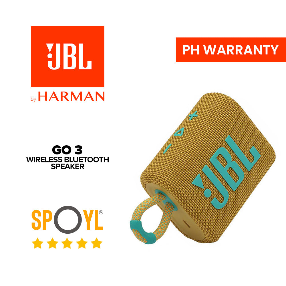 JBL GO 3 Portable Waterproof Speaker