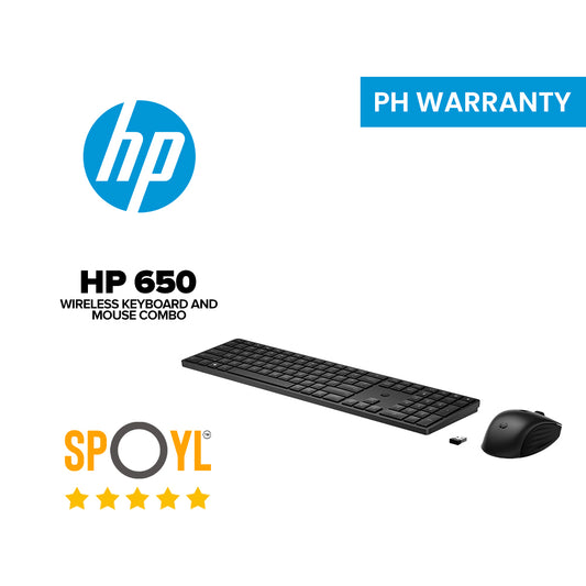 HP 650 Wireless Keyboard and Mouse Combo