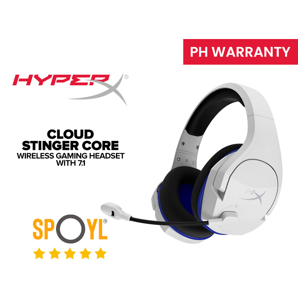 HyperX Cloud Stinger Core Wireless Gaming Headset Surround Sound for PC Black