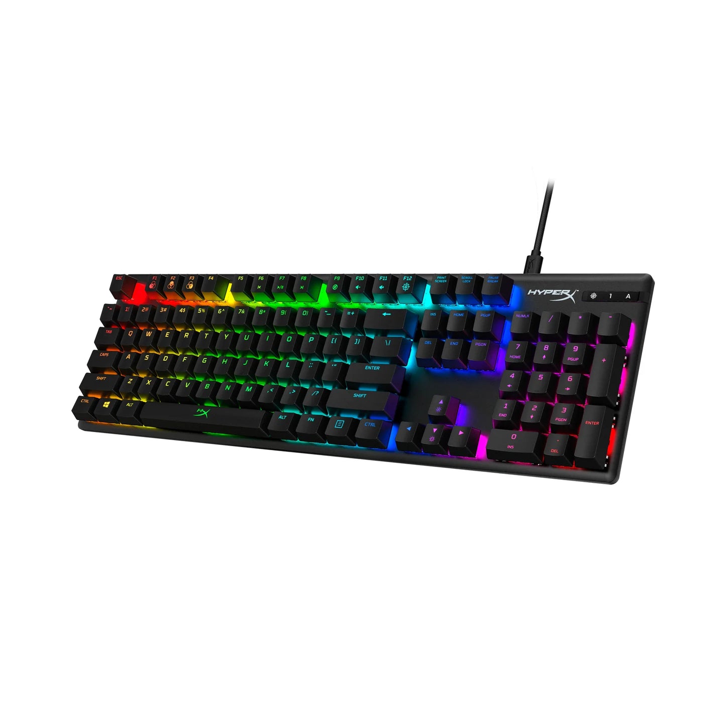 Hyperx Alloy Origins rgb 104 Switch Mechanical Gaming Keyboard HX-KB6RDX-US / HX-KB6AQX-US