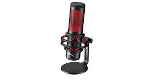 HyperX QuadCast USB Condenser Full featured Standalone Gaming Microphone for streamers