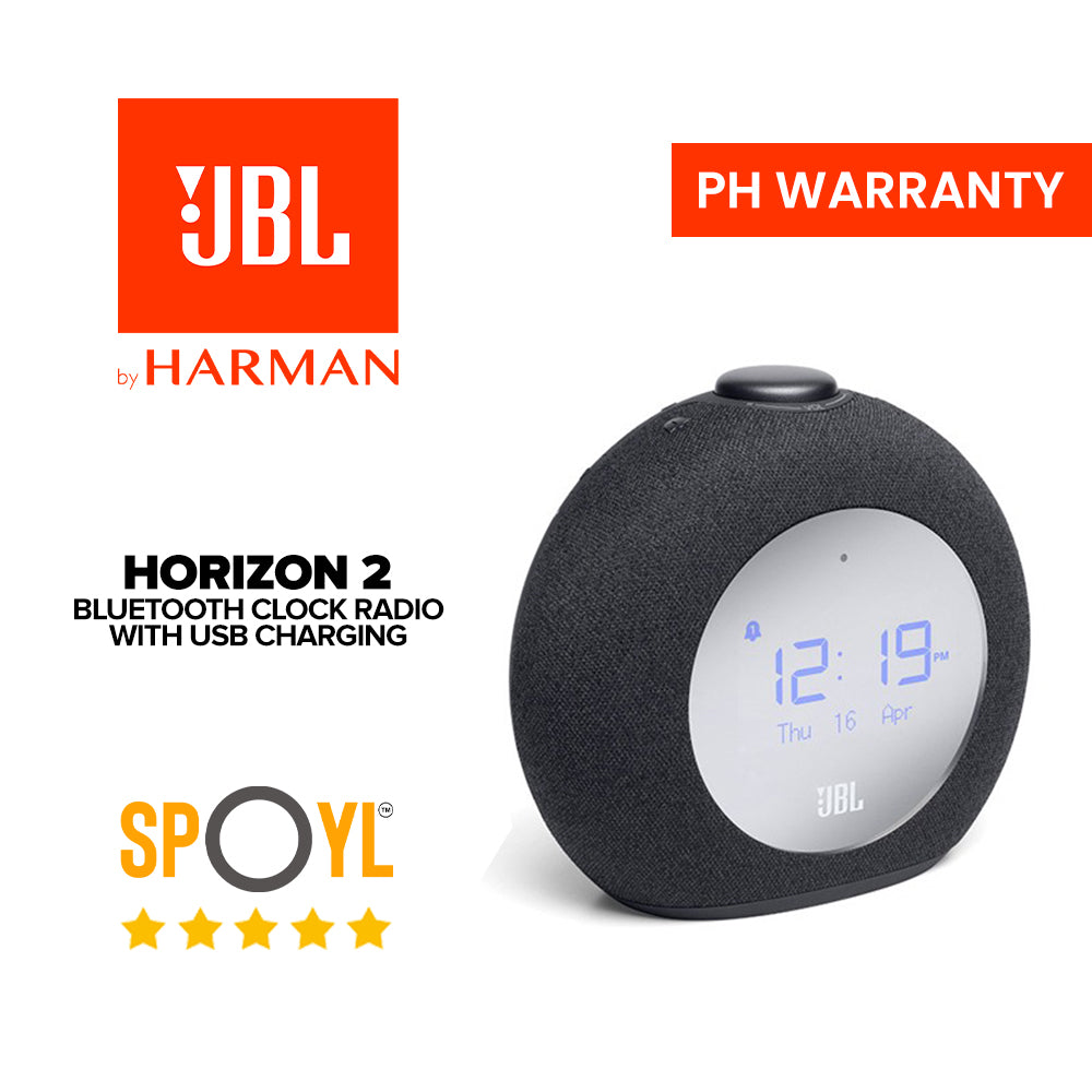 JBL Horizon 2 FM Bluetooth Clock Radio Speaker with FM