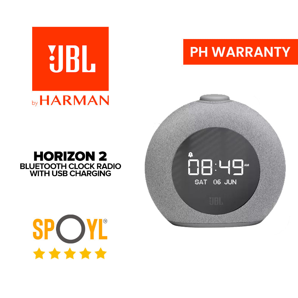 JBL Horizon 2 FM Bluetooth Clock Radio Speaker with FM