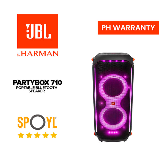 JBL Partybox 710 Party speaker with 800W RMS Powerful Sound, Built-in Lights and Splashproof Design