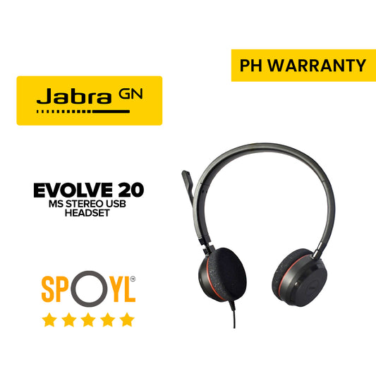 Jabra Evolve 20 MS Stereo USB Headset