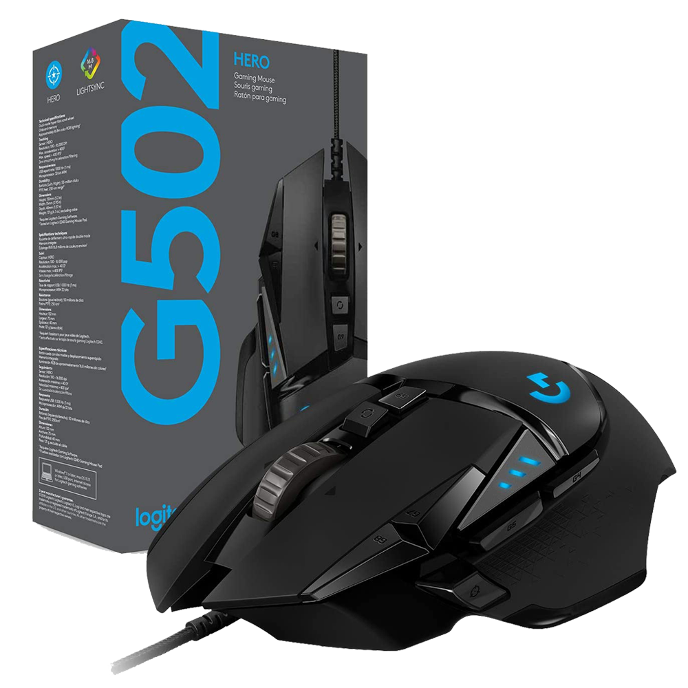 Logitech G502 HERO High Performance Gaming Mouse