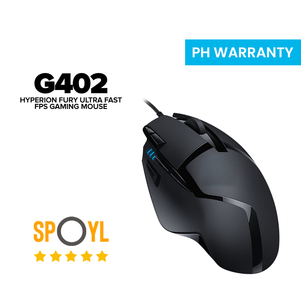 Logtec G402 Logitech G402 Hyperion Fury Ultra Fast FPS Gaming Mouse – Spoyl