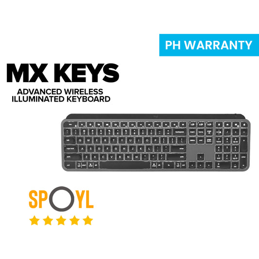 Logitech MX KEYS Advanced Wireless Illuminated Keyboard