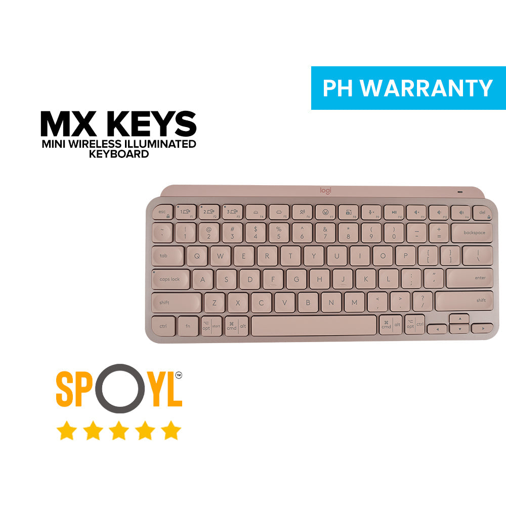 Logitech MX Keys Mini Wireless Illuminated Keyboard