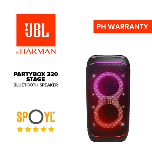 JBL PartyBox Stage 320 Portable Party Speaker with Powerful JBL Pro Sound