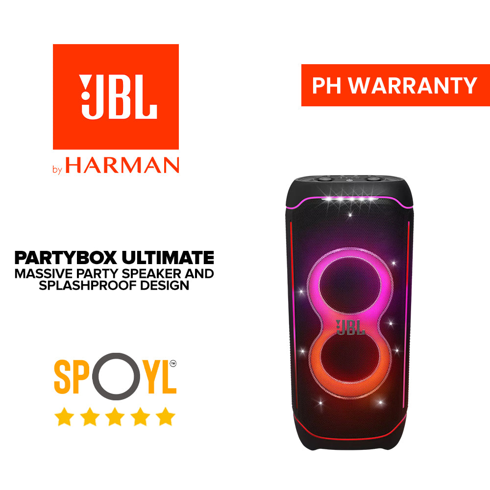 JBL Partybox Ultimate Massive Party Speaker and Splashproof Design