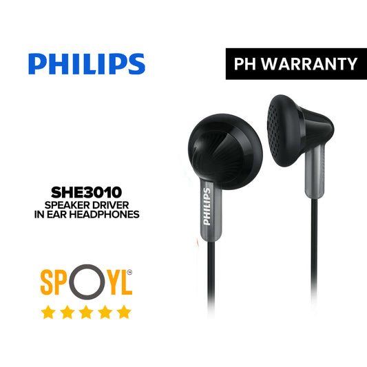 Philips SHE3010 14.8mm Speaker Drivers In-Ear Headphones