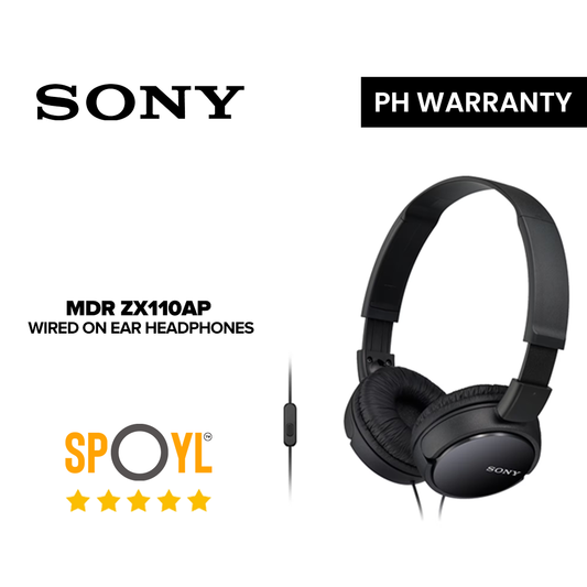 Sony MDR-ZX110AP On-ear Headphone with Mic