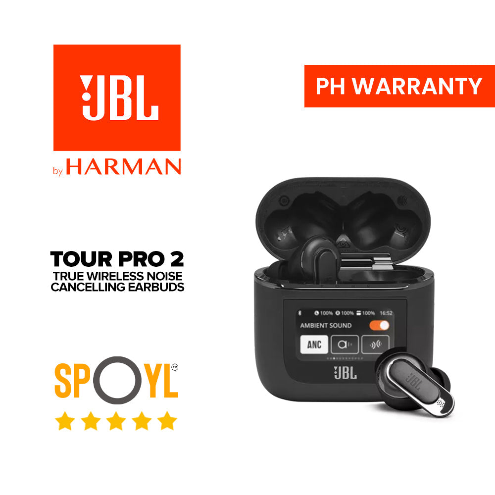 JBL Tour Pro 2 True Wireless Noise Cancelling Earbuds