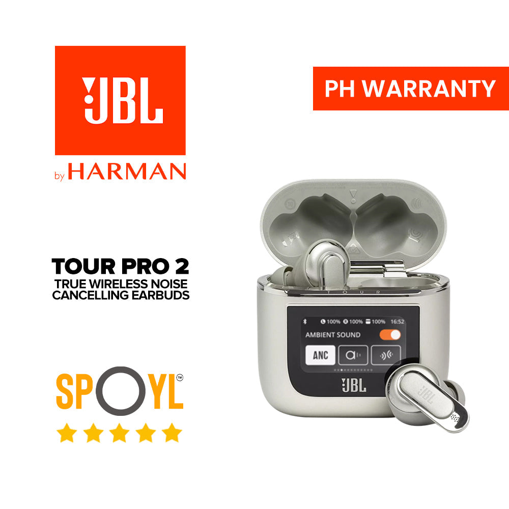 JBL Tour Pro 2 True Wireless Noise Cancelling Earbuds