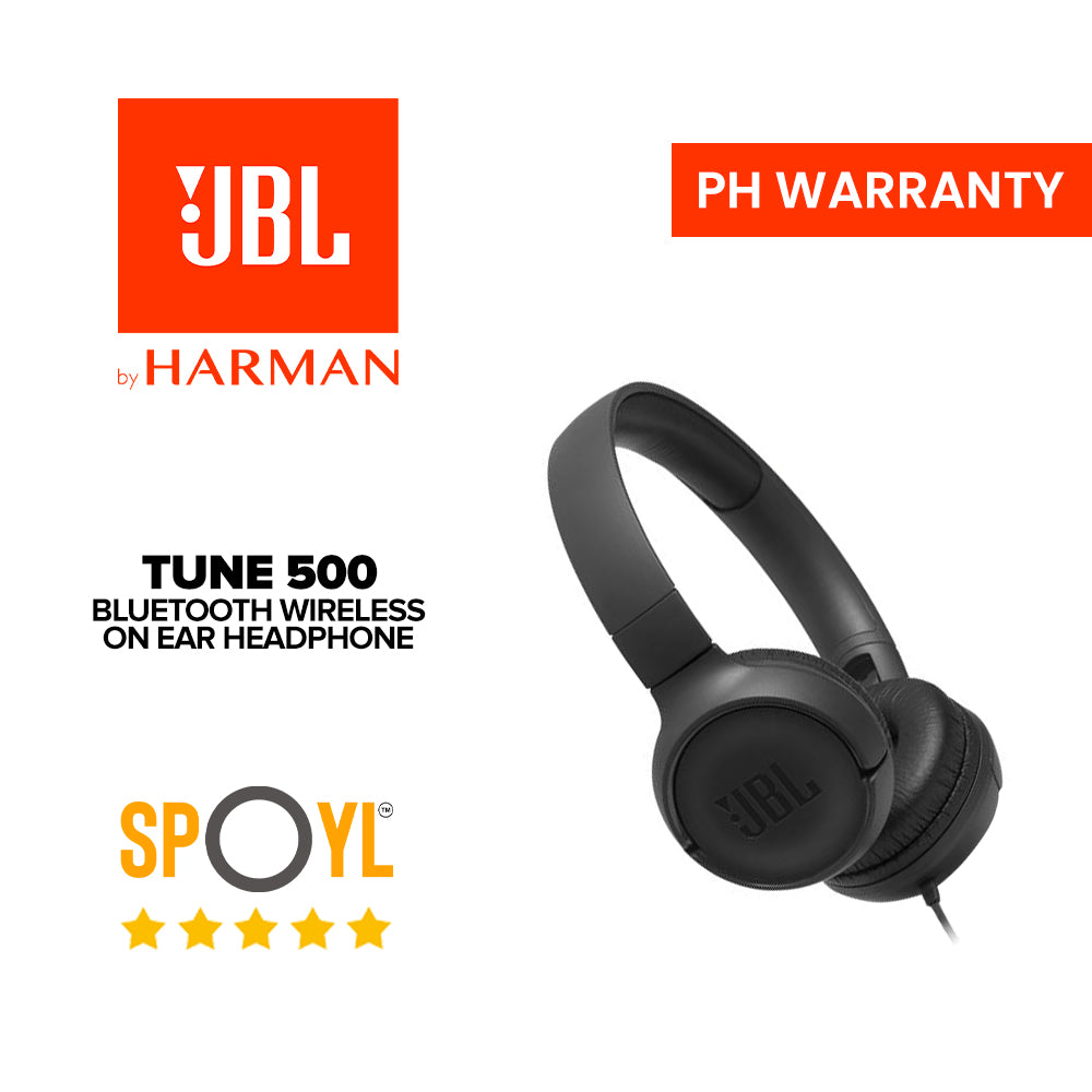 JBL Tune 500 Wired On-Ear headphones