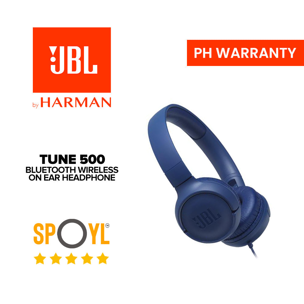 JBL Tune 500 Wired On-Ear headphones