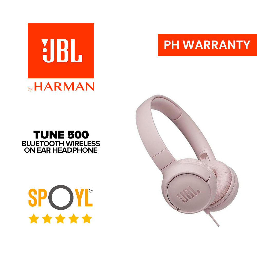 JBL Tune 500 Wired On-Ear headphones