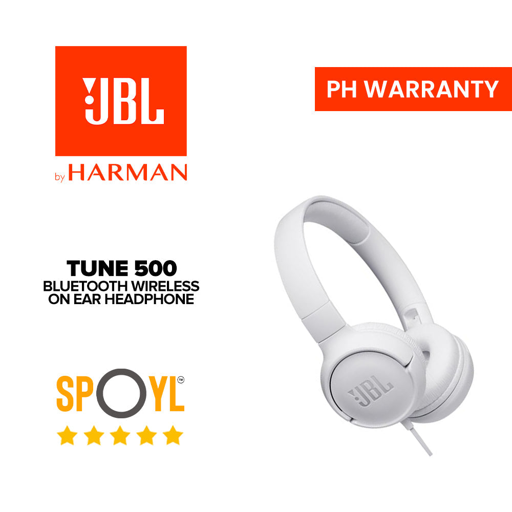 JBL Tune 500 Wired On-Ear headphones