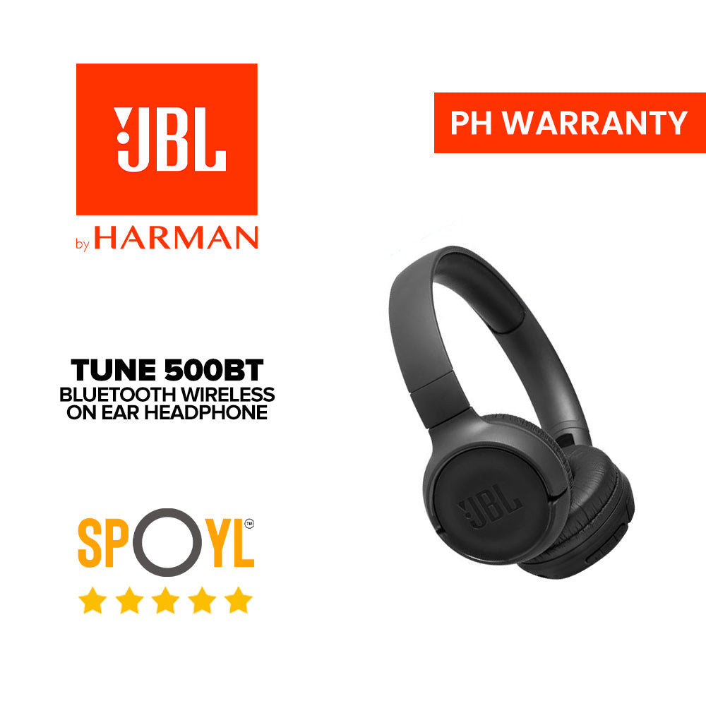 JBL Tune 500BT Wireless On-Ear Headphones