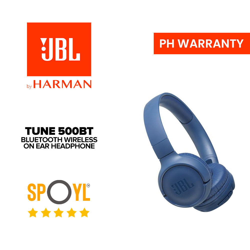 JBL Tune 500BT Wireless On-Ear Headphones