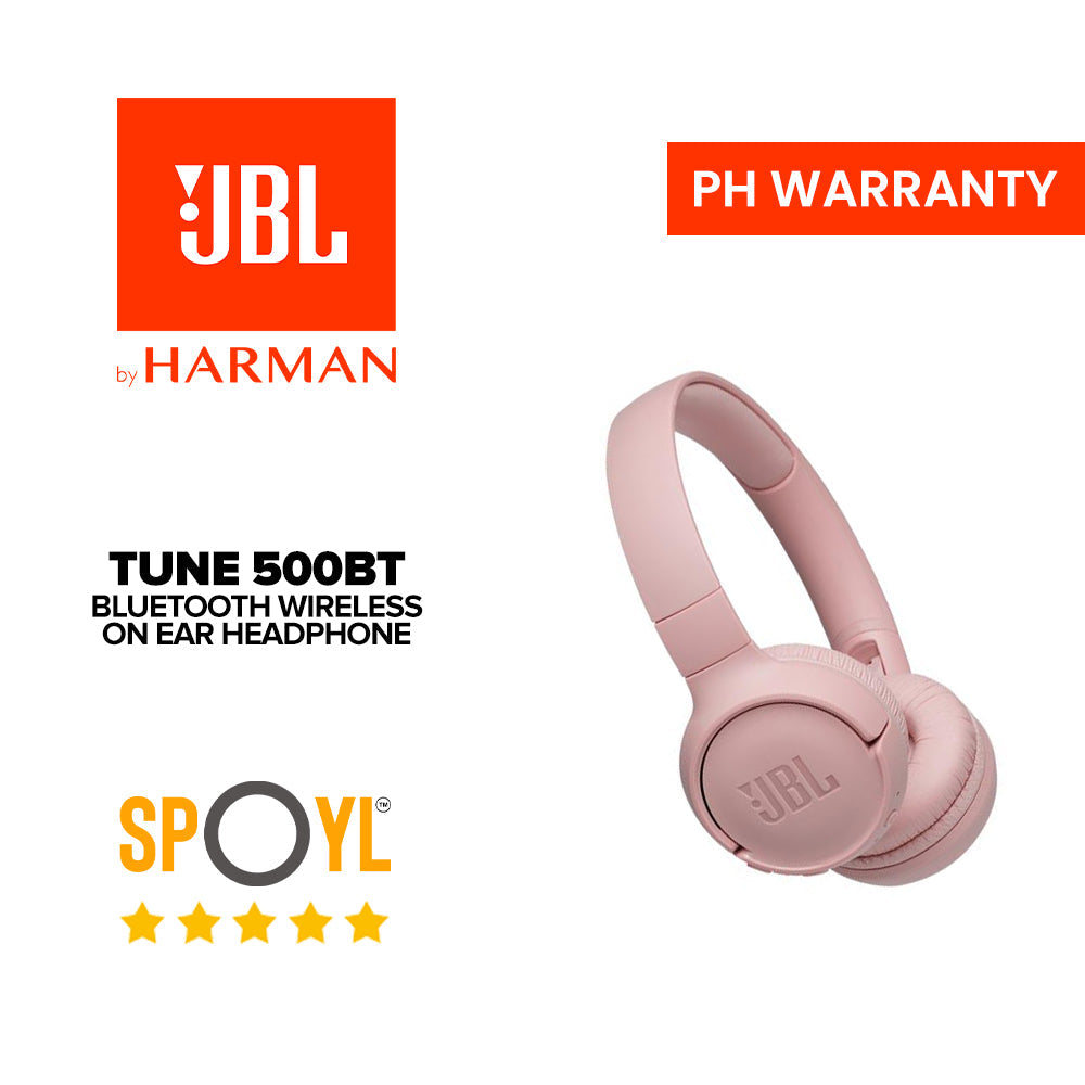 JBL Tune 500BT Wireless On-Ear Headphones