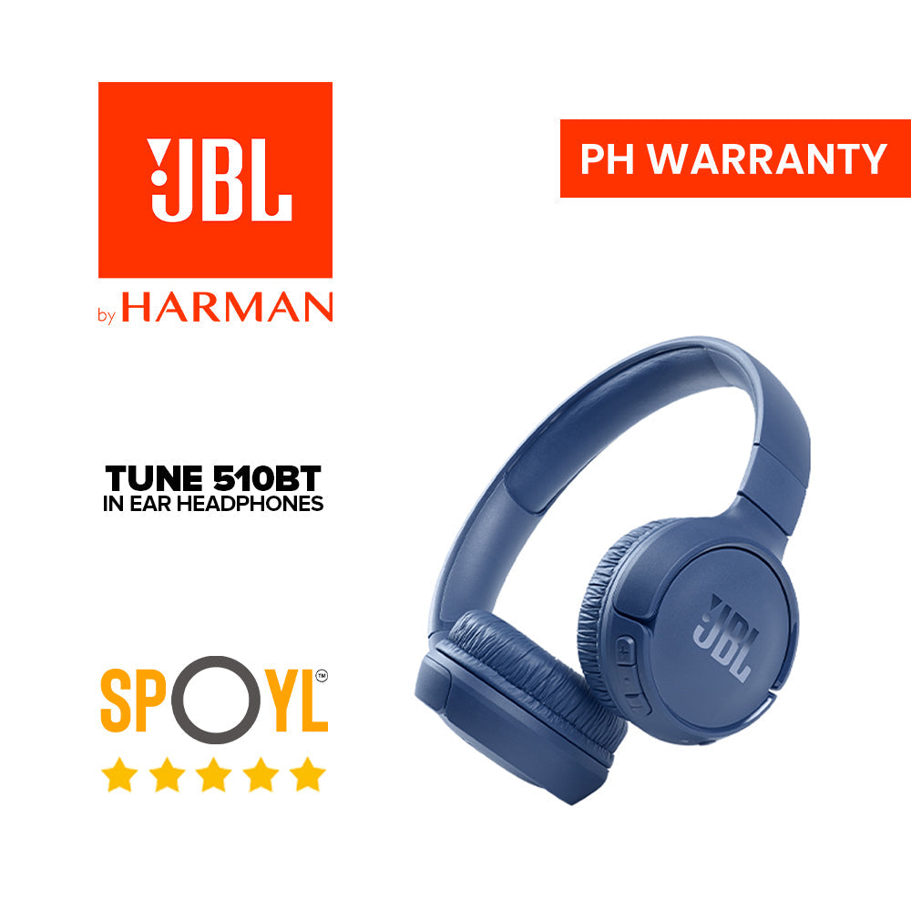 JBL Tune 510BT Wireless On-Ear Headphones