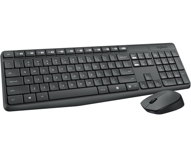 LOGITECH MK235 WIRELESS KEYBOARD AND MOUSE COMBO