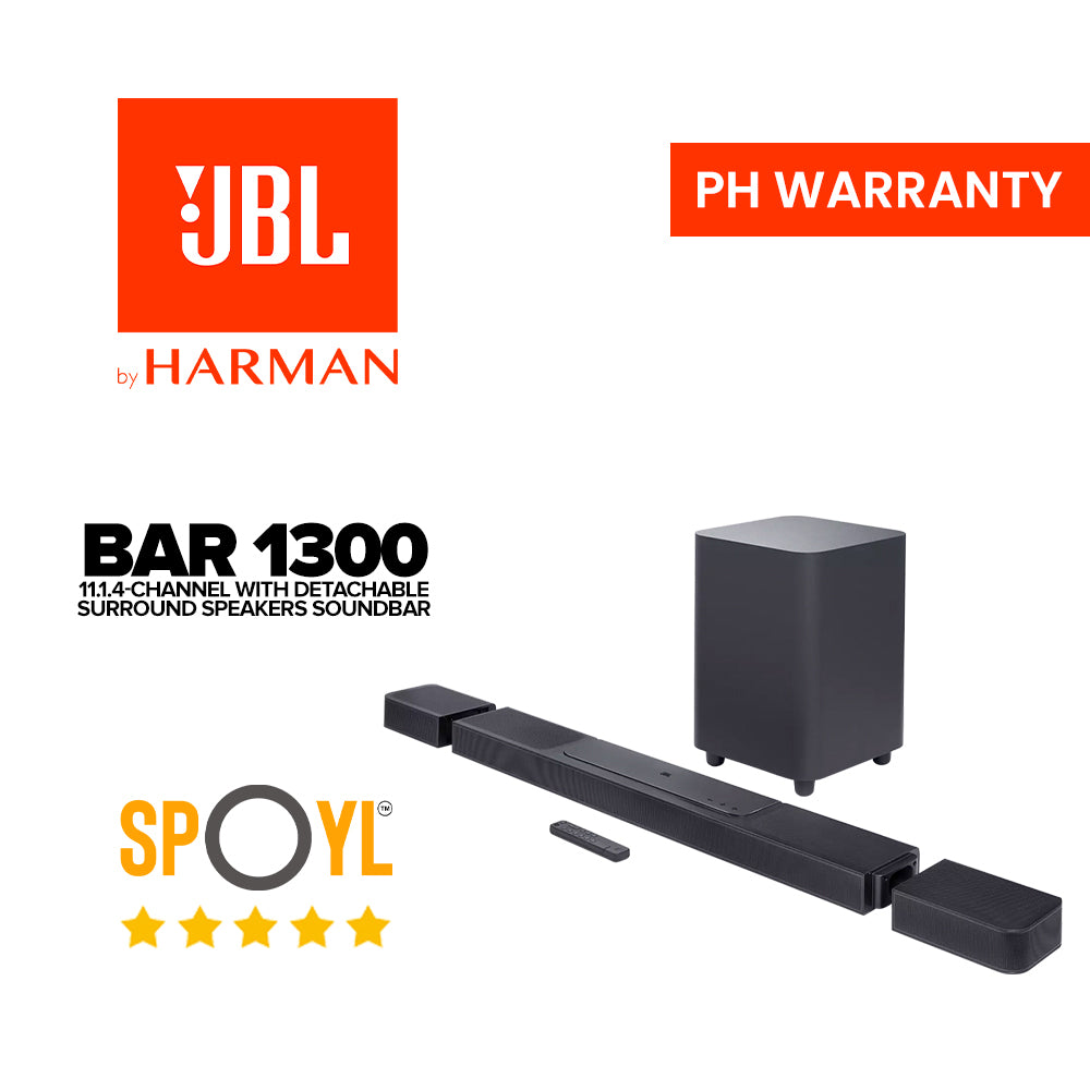 JBL Bar 1300 11.1.4-Channel Soundbar with Detachable Surround Speakers