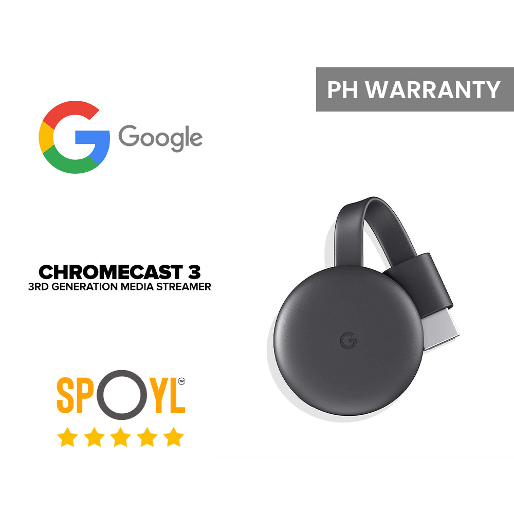 Google Chromecast 3rd Generation – Spoyl